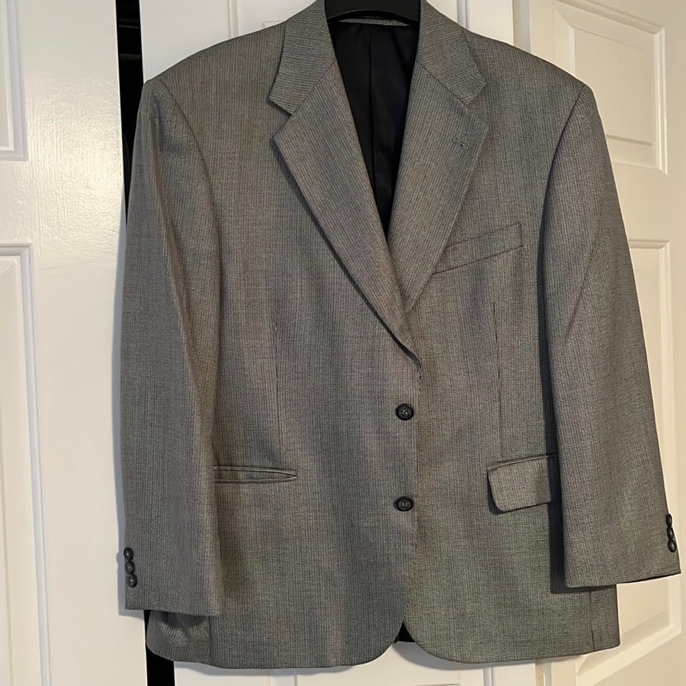 40 Savile row silk and wool suit jacket. 44S.